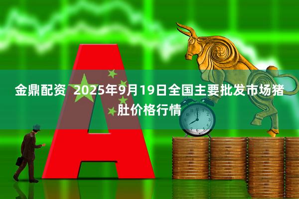 金鼎配资  2025年9月19日全国主要批发市场猪肚价格行情