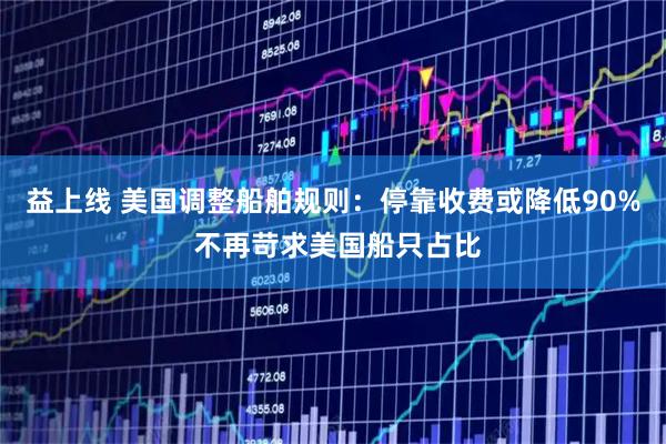 益上线 美国调整船舶规则：停靠收费或降低90% 不再苛求美国船只占比